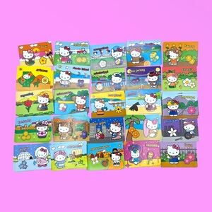 Sanrio Hello Kitty America the Beautiful Upper Deck Sticker Trading Cards